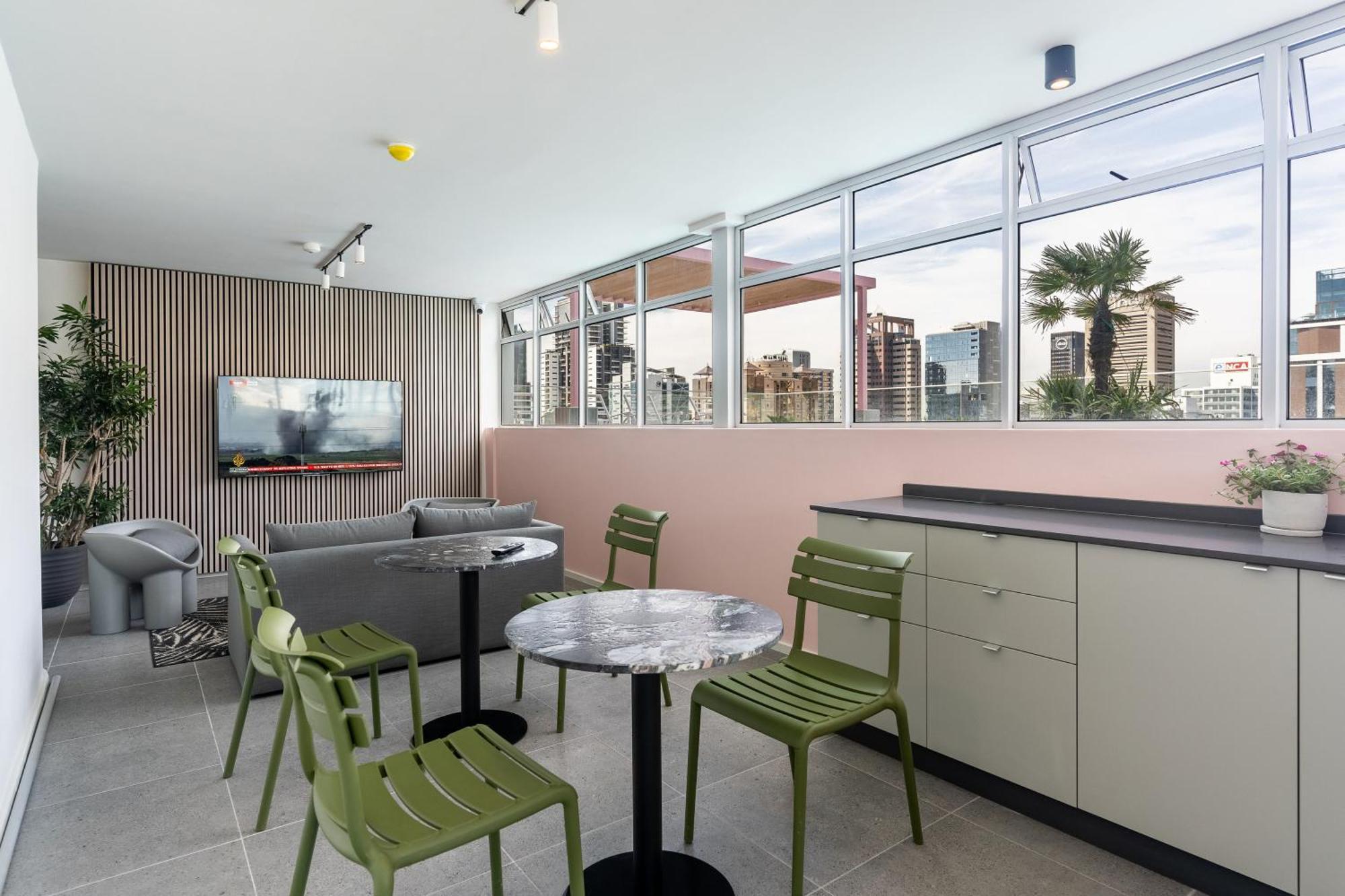 The Rose 604: Central Studio With Rooftop Pool Ciudad del Cabo Exterior foto