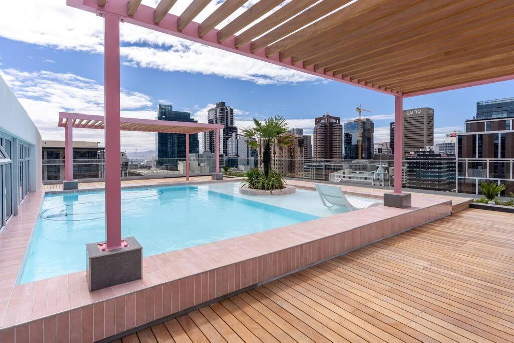 The Rose 604: Central Studio With Rooftop Pool Ciudad del Cabo Exterior foto